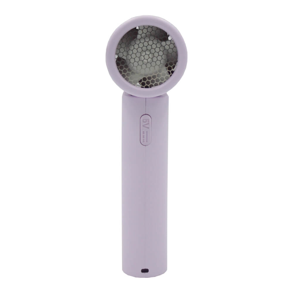 พัดลมพกพา SONAR FLYBIRD รุ่น RD08 แบตเตอรี่ 3000MAH ลมแรง 5 สปีด สีม่วง_4